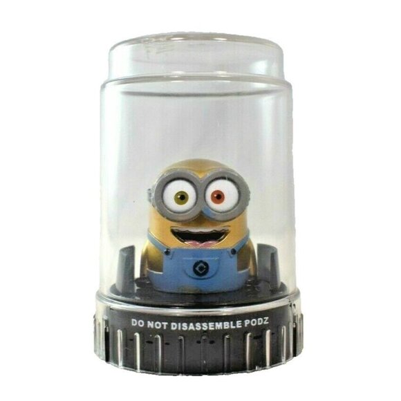 Good 2 Grow Podz Collectible Bottle Toppers Despicable Me Minion Bob - Picture 1 of 5
